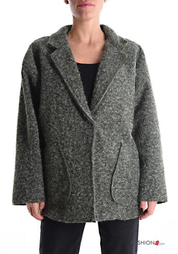Jacket with buttons without lining with pockets - ph 1