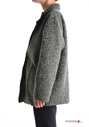 Jacket with buttons without lining with pockets - ph 3