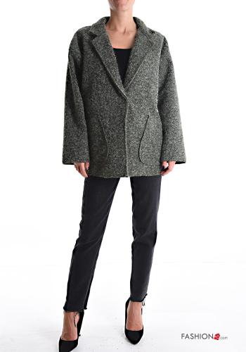 Jacket with buttons without lining with pockets - ph 5