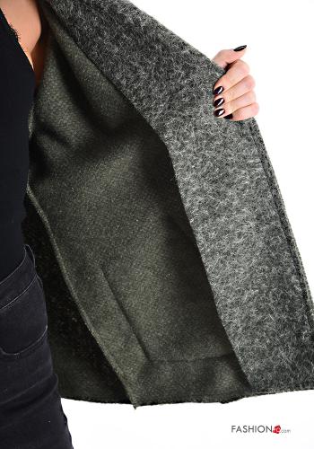 Jacket with buttons without lining with pockets - ph 6