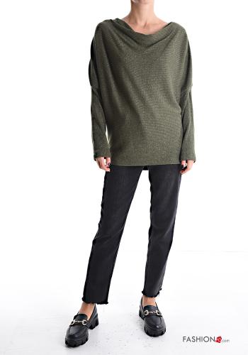 Camisola de mangas compridas lurex - ph 5