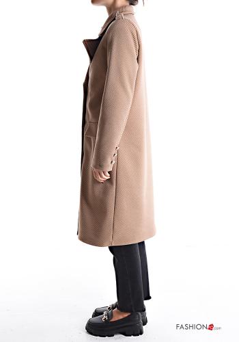 Cappotto con fodera con bottoni con tasche - ph 3