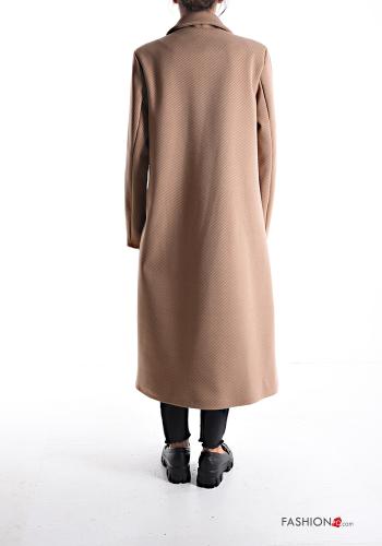 long Coat with buttons with lining with pockets - ph 2