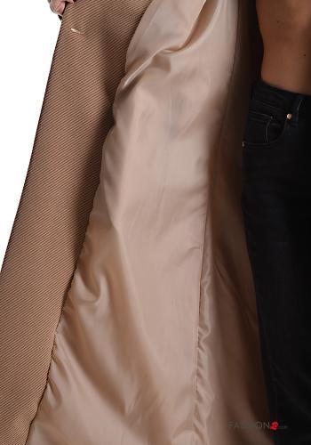 long Coat with buttons with lining with pockets - ph 5