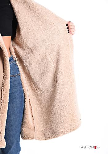 Coat with belt with pockets - ph 5