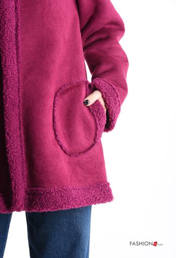 Cappotto senza fodera con tasche con zip con cappuccio - ph 4