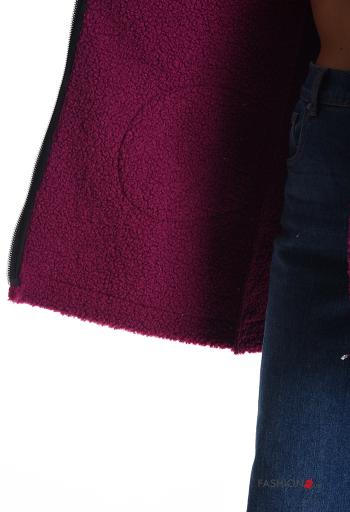 Cappotto senza fodera con tasche con zip con cappuccio - ph 6