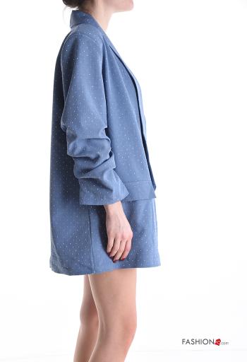 Blazer brillante con tachuelas con forro - ph 3