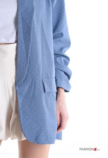 Blazer brillante con tachuelas con forro - ph 4