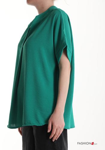 Blusa manga curta gola V - ph 3