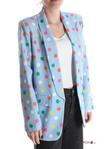 Polka-dot Blazer with lining
