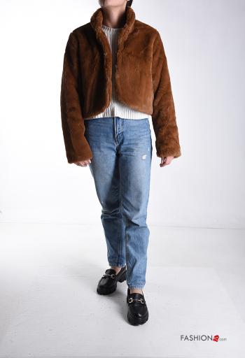 long sleeve mini Jacket with buttons with lining - ph 5