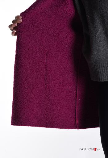 Coat with buttons without lining with pockets - ph 5