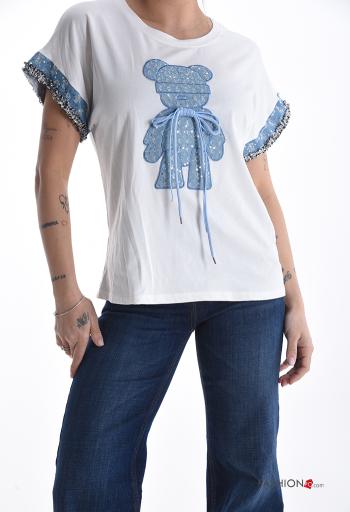 T-shirt em Algodão