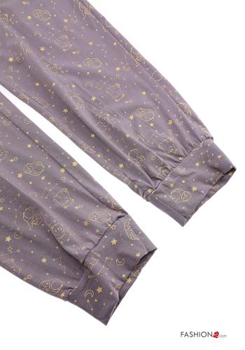 Pyjama en Coton imprimé - ph 6