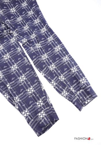 Pyjama en Coton Imprimé écrit - ph 6