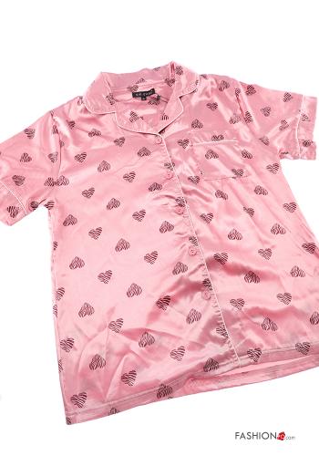 Pijama completo estampado de corazón - ph 2