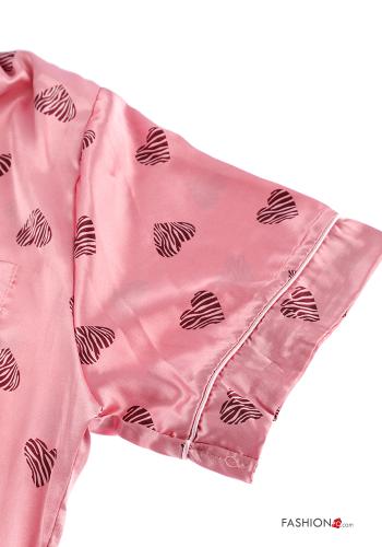 Pijama completo estampado de corazón - ph 5