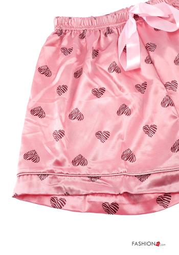 Pijama completo estampado de corazón - ph 7