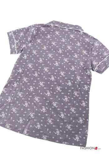 Pigiama completo in Cotone Fantasia floreale - ph 3