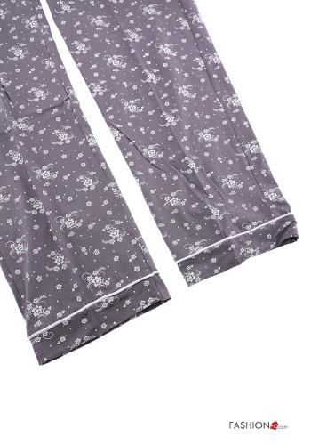 Pigiama completo in Cotone Fantasia floreale - ph 6