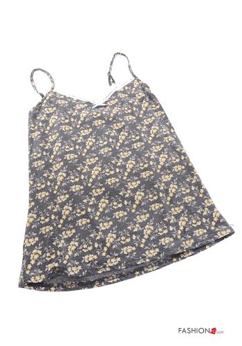 Pijama em Algodão Floral - ph 2