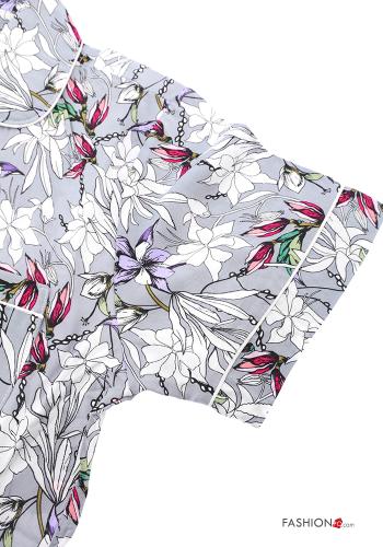 Blumenmuster Voller Pyjama - ph 5