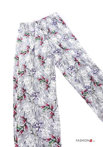 Blumenmuster Voller Pyjama - ph 6