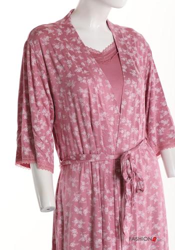 Pijama em Algodão Floral - ph 5
