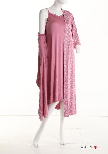 Pijama em Algodão Floral - ph 6