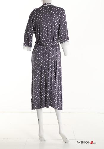 Pijama em Algodão estampado coração - ph 3