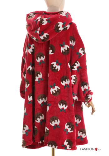 Camicia da notte Fantasia natalizia con tasche - ph 2