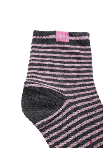 Streifenmuster Kurze Socken aus Baumwolle - ph 4
