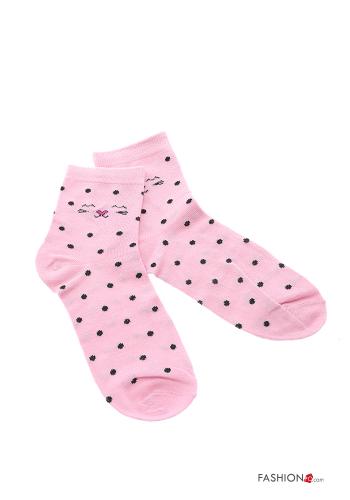 Calcetines cortos de Algodón Estampado de lunares - ph 2