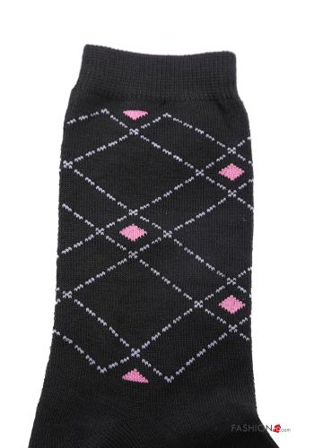Geometric pattern Cotton Stockings - ph 4