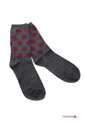 gepunktet Lange Socken aus Baumwolle - ph 2