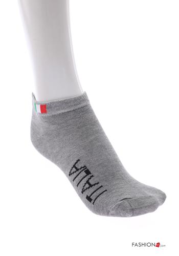 Multicoloured Cotton Ankle socks - ph 5
