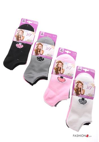 Chaussettes invisibles en Coton - ph 1