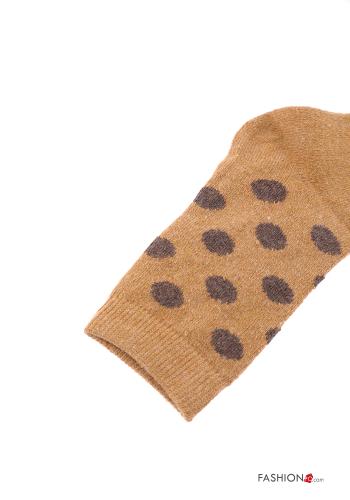 gepunktet Lange Socken aus Baumwolle - ph 4