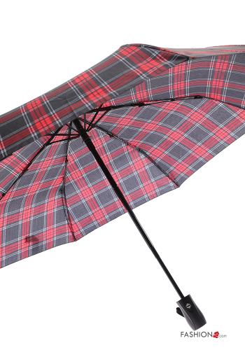 Tartan Umbrella automatic open and close - ph 4