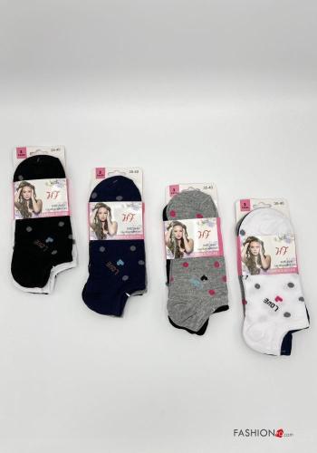 Kurze Socken aus Baumwolle mit gummizug - ph 1