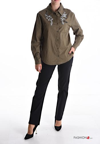 Camicia in Cotone con strass - ph 5