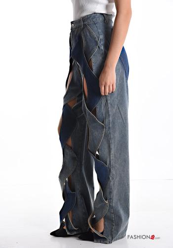 Cotton Jeans with pockets - ph 3