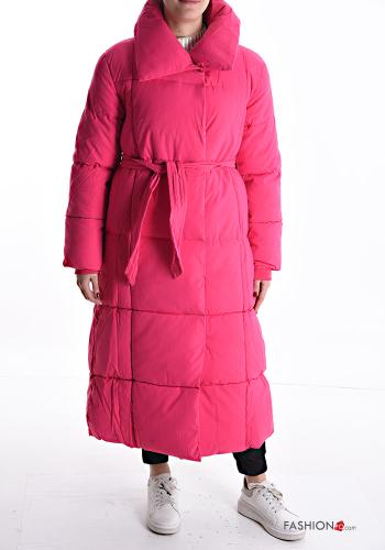 Puffer Jacket with belt with pockets - ph 1