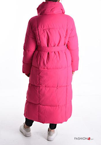 Puffer Jacket with belt with pockets - ph 2