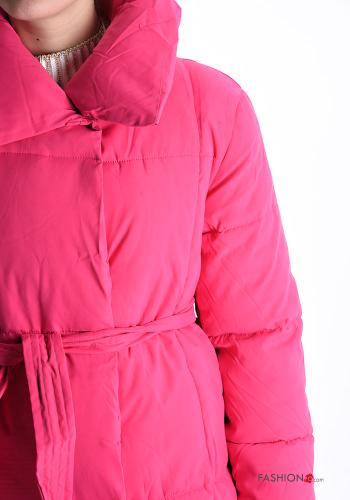 Puffer Jacket with belt with pockets - ph 4