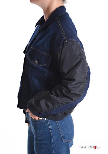 denim Jacket with buttons with pockets - ph 3