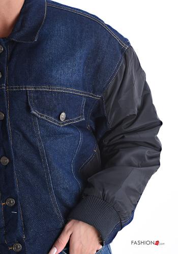 denim Jacket with buttons with pockets - ph 4