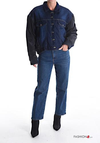 denim Jacket with buttons with pockets - ph 5