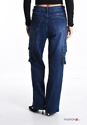 Jeans in Cotone con tasche - ph 2